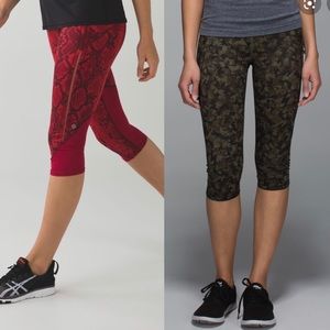 Bundle of LuluLemon Crops